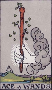 22. Ace of Wands