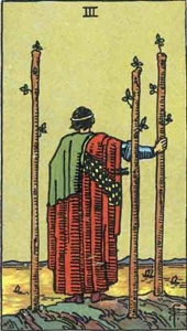 24. Three of Wands