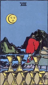 57. Eight of Cups