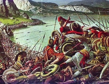 Lukisan perang yang legendaris Thermopylae